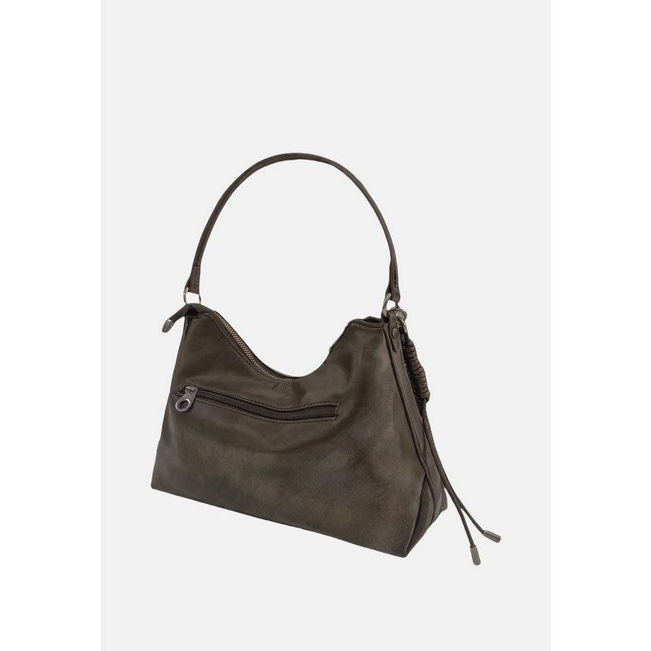 Coveri Sac à épaule souple avec détail de bandoulière tressée  