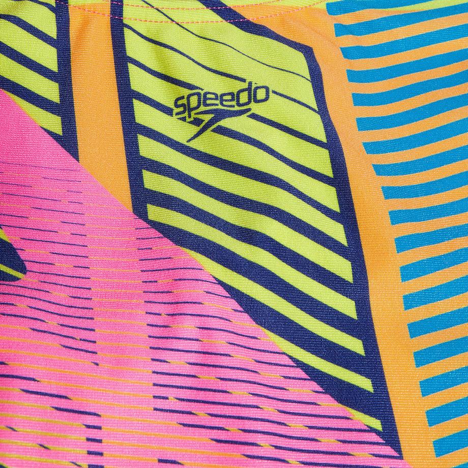 speedo  maillot de bain 1 pièce fille digital placement splashback 