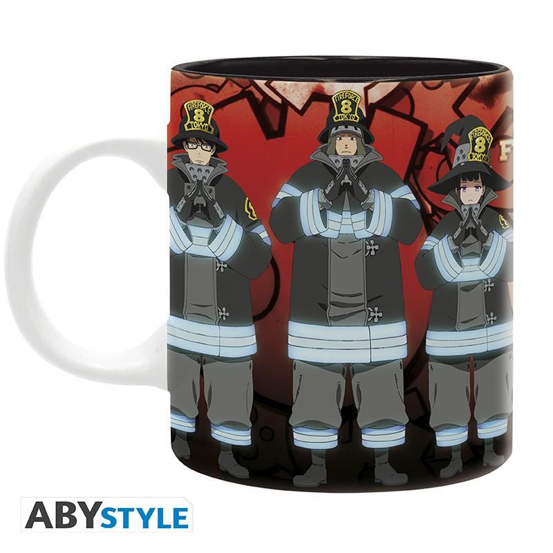 Abystyle  Becher - Subli - Fire Force - Brigade 8 