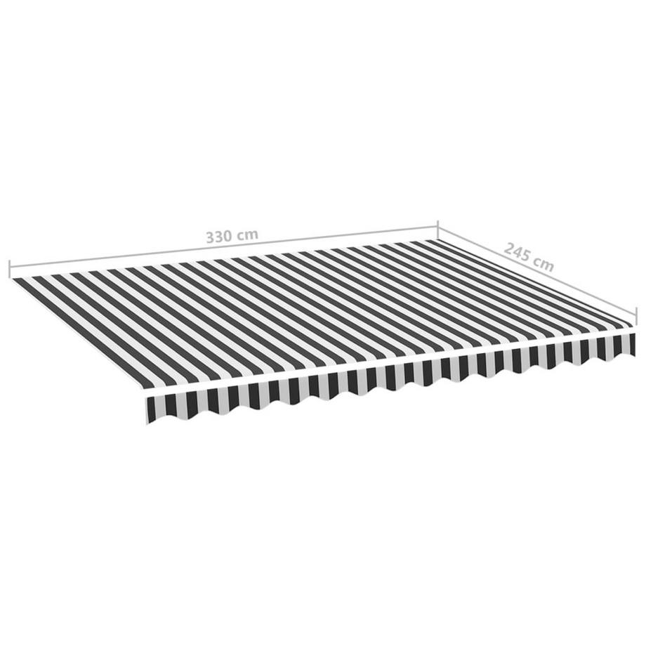 VidaXL tessuto per tende da sole di ricambio Poliestere  