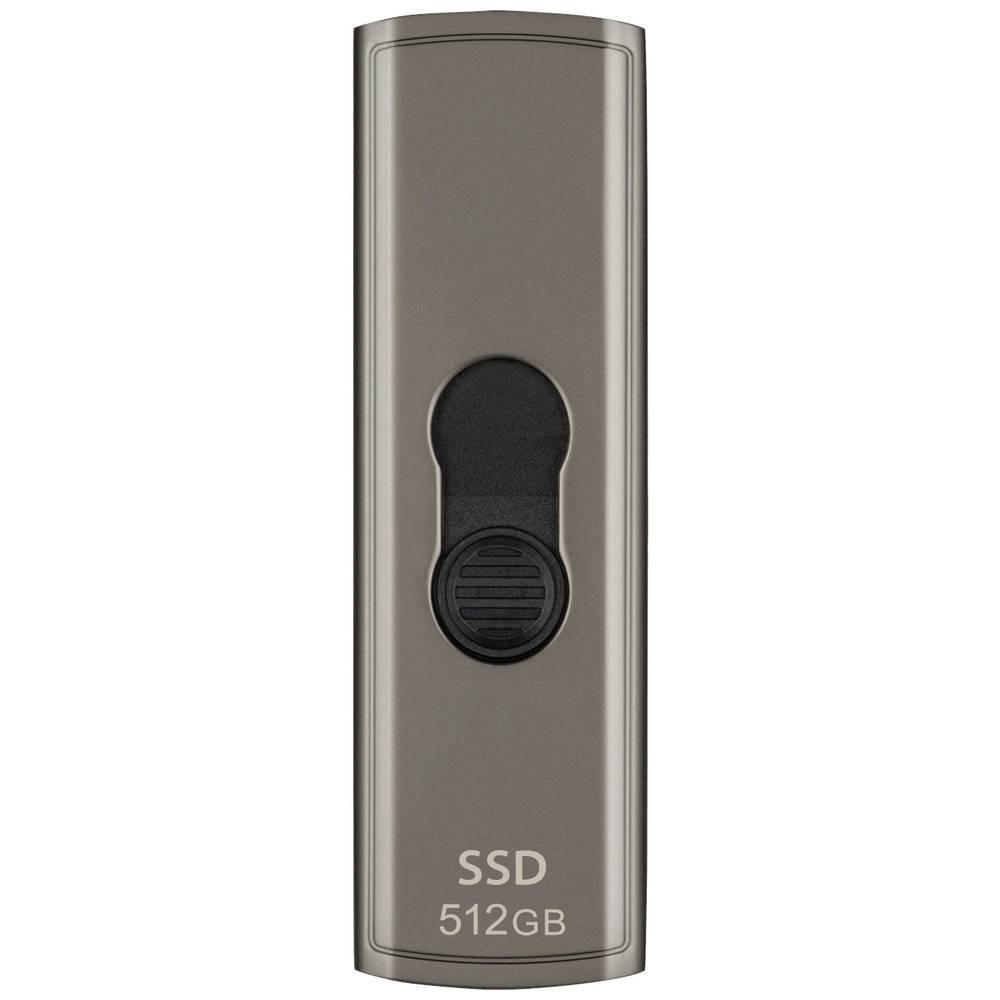 Transcend  ESD330C 512 GB Externe SSD USB-C® 10Gbps Grau-Braun 