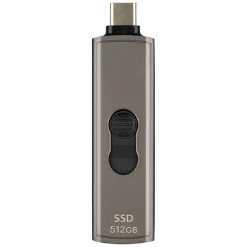 ESD330C 512 GB Externe SSD USB-C® 10Gbps Grau-Braun