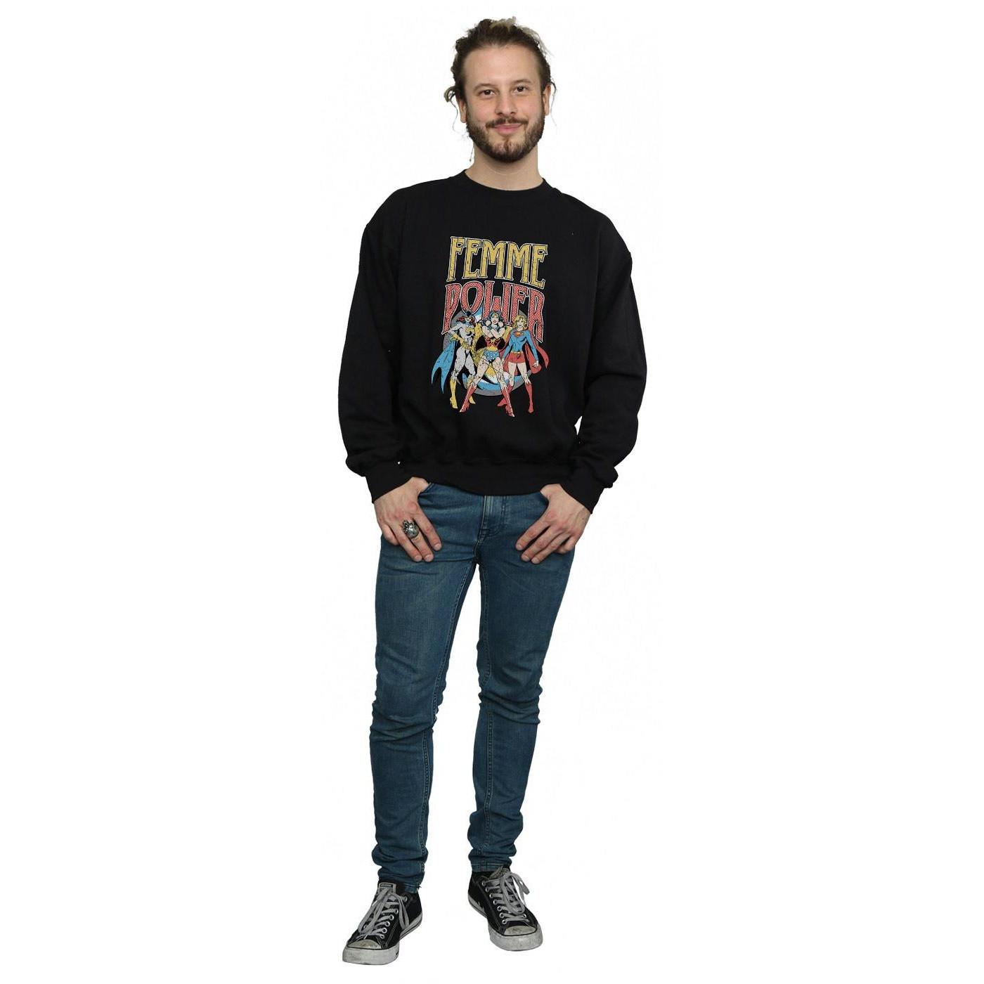 DC COMICS  Femme Power Sweatshirt 