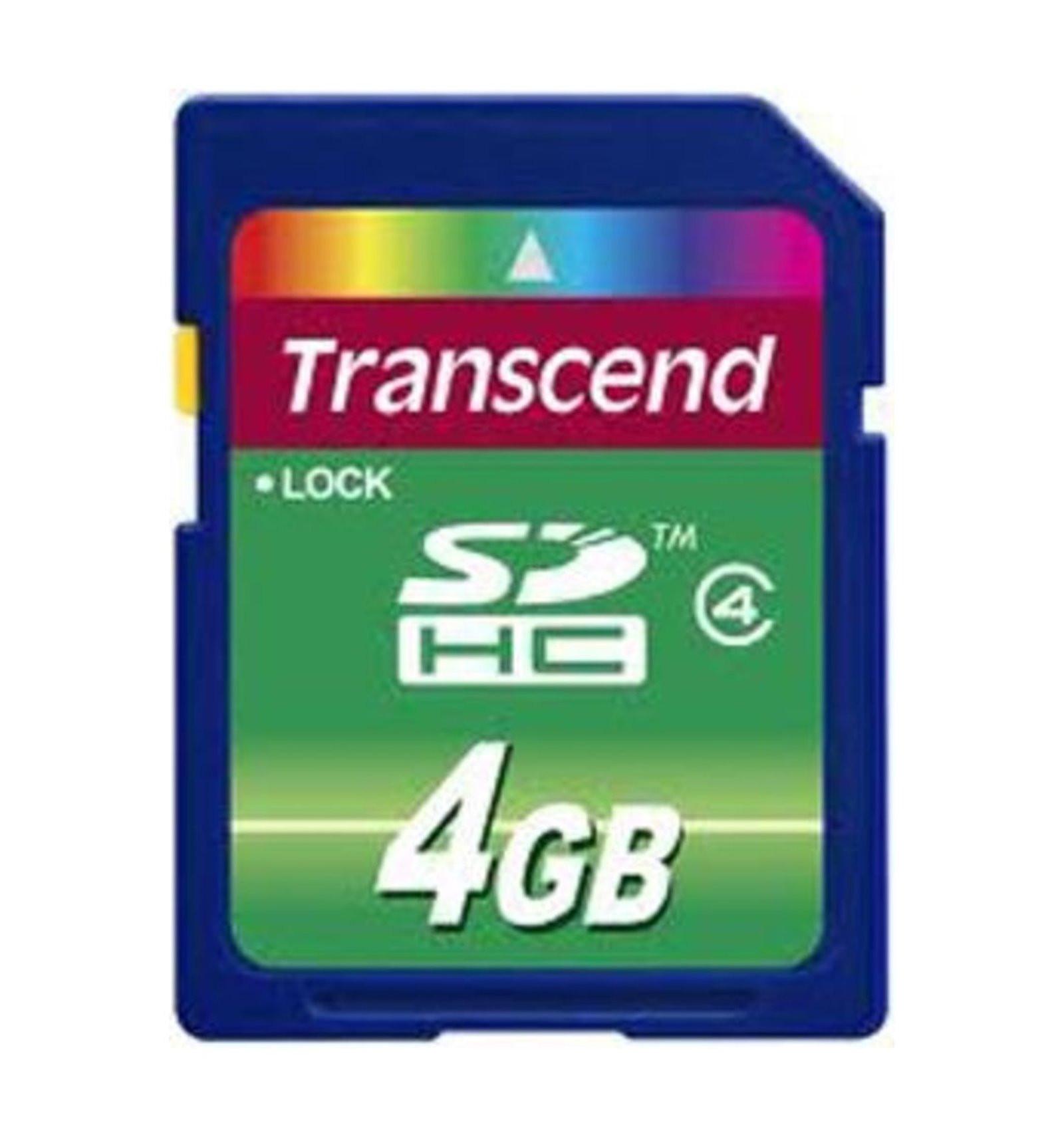 Transcend  SDHC Standard Card (SDHC, 4 GB) 