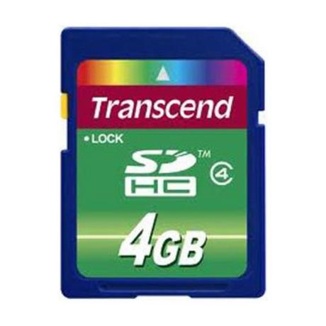 Transcend  SDHC Standard Card (SDHC, 4 GB) 