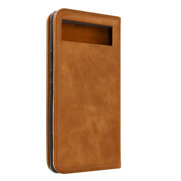 Étui Google Pixel 6a Portefeuille Camel