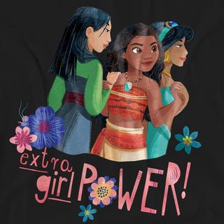 Disney PRINCESS T-shirt Stampata Extra Girl Power  