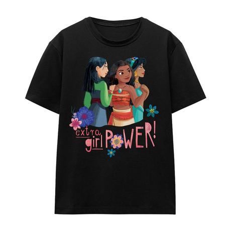 Disney PRINCESS T-shirt Stampata Extra Girl Power  