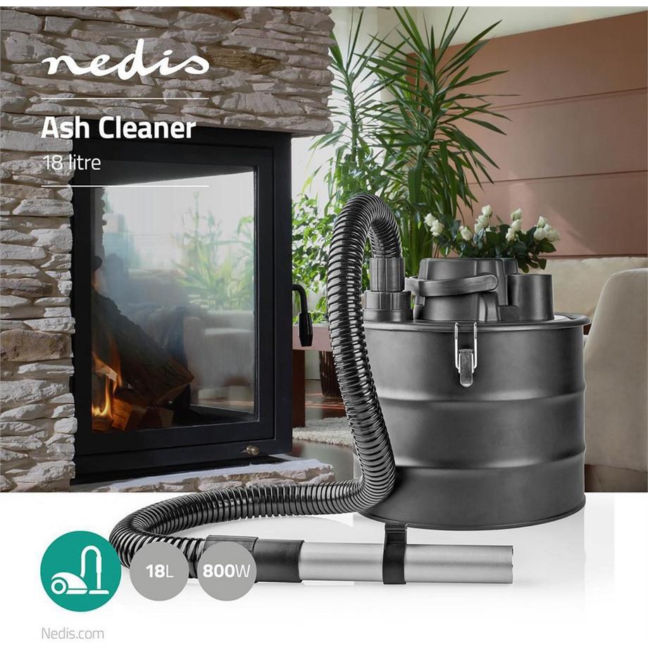 Nedis VCAC118BK Aspirapolvere per cenere  