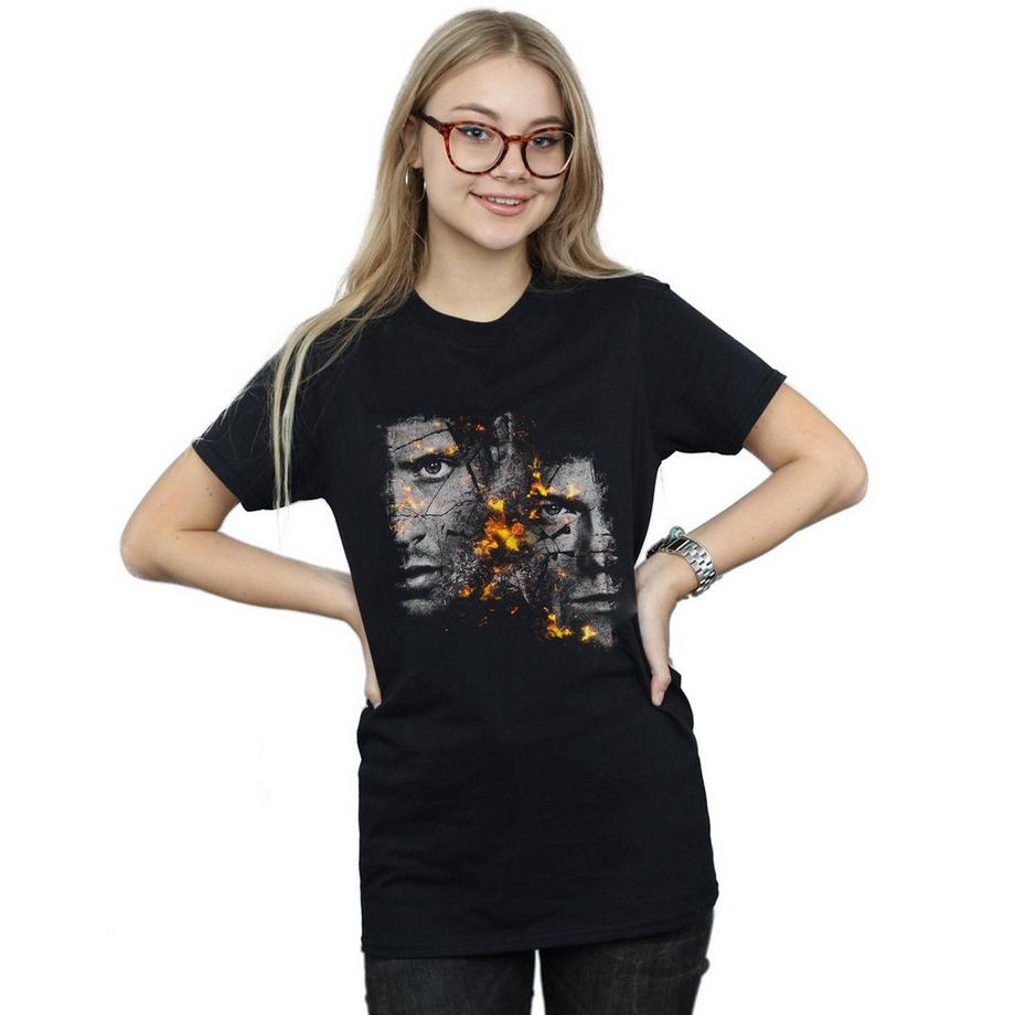 Supernatural Dean und Sam Fire T-Shirt  
