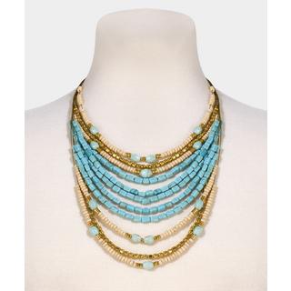 Joe Browns  Collier Superposé en Perles Turquoise 