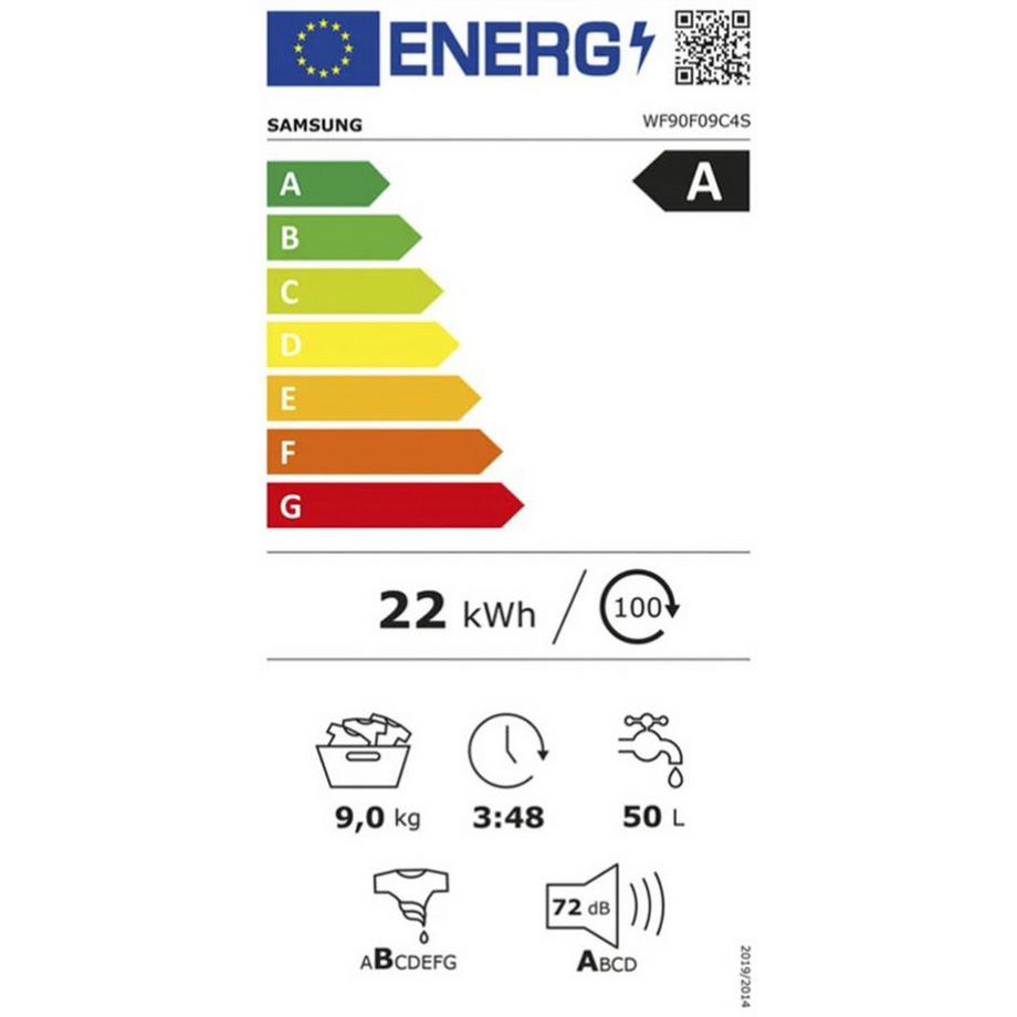 SAMSUNG Lave-linge WF90F09C4SU5 9 kg  
