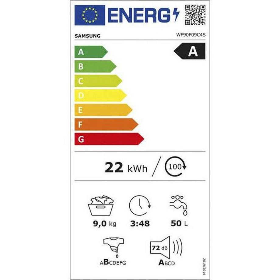 SAMSUNG Lave-linge WF90F09C4SU5 9 kg  