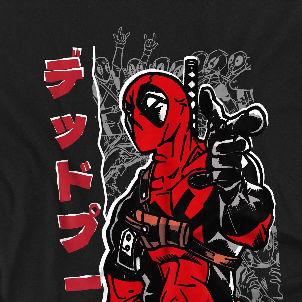 Deadpool Bedrucktes Kurzarm T-Shirt  