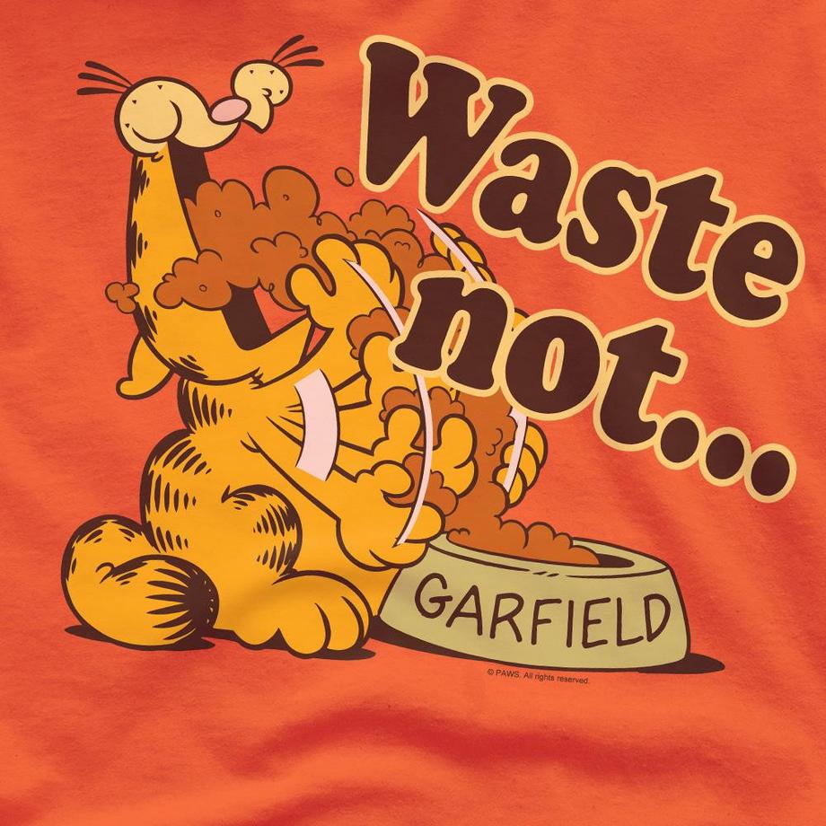 Garfield  T-ShirtWaste Not 