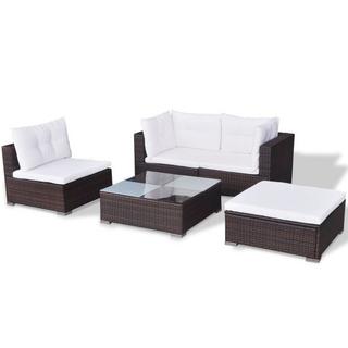 VidaXL Garten sofagarnitur poly-rattan  