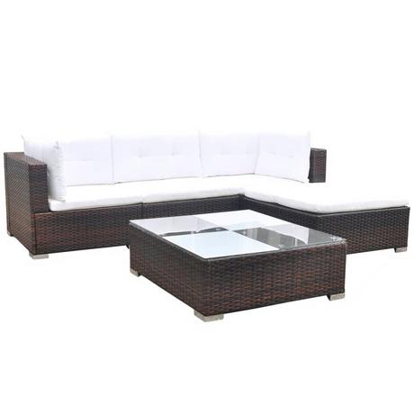 VidaXL Garten sofagarnitur poly-rattan  