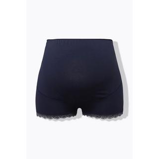 Ulla Popken Bellieva Bermuda Gainant Empiècement Ventre Dentelle Ourlet  