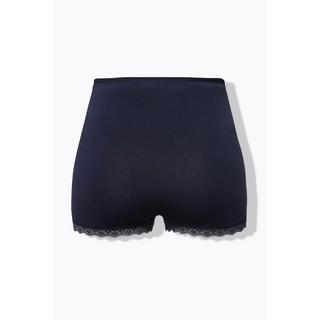 Ulla Popken Bellieva Pantaloncino Premaman Inserto Pancia Bordo Pizzo  