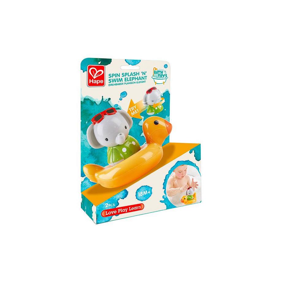 Hape  Kleinkind Drehbarer Plansch-Elefant 