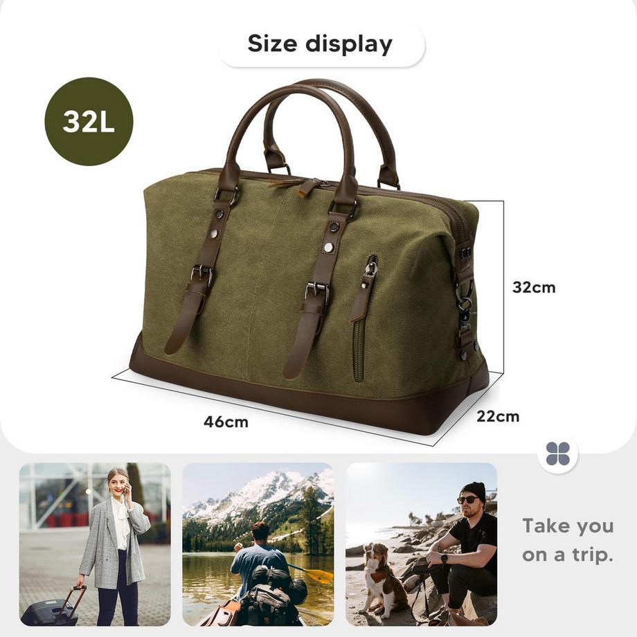 Only-bags.store Sac de voyage en toile  
