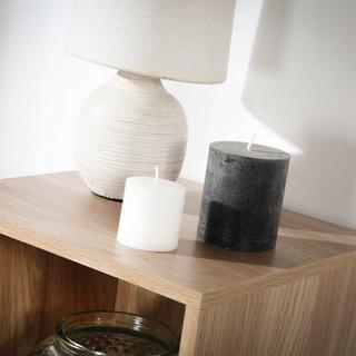 Calicosy Scaffale a 4 scomparti decorazione legno 2 ante - Modu  