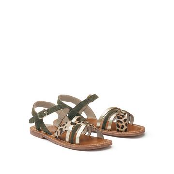 Riemchensandalen aus Leder