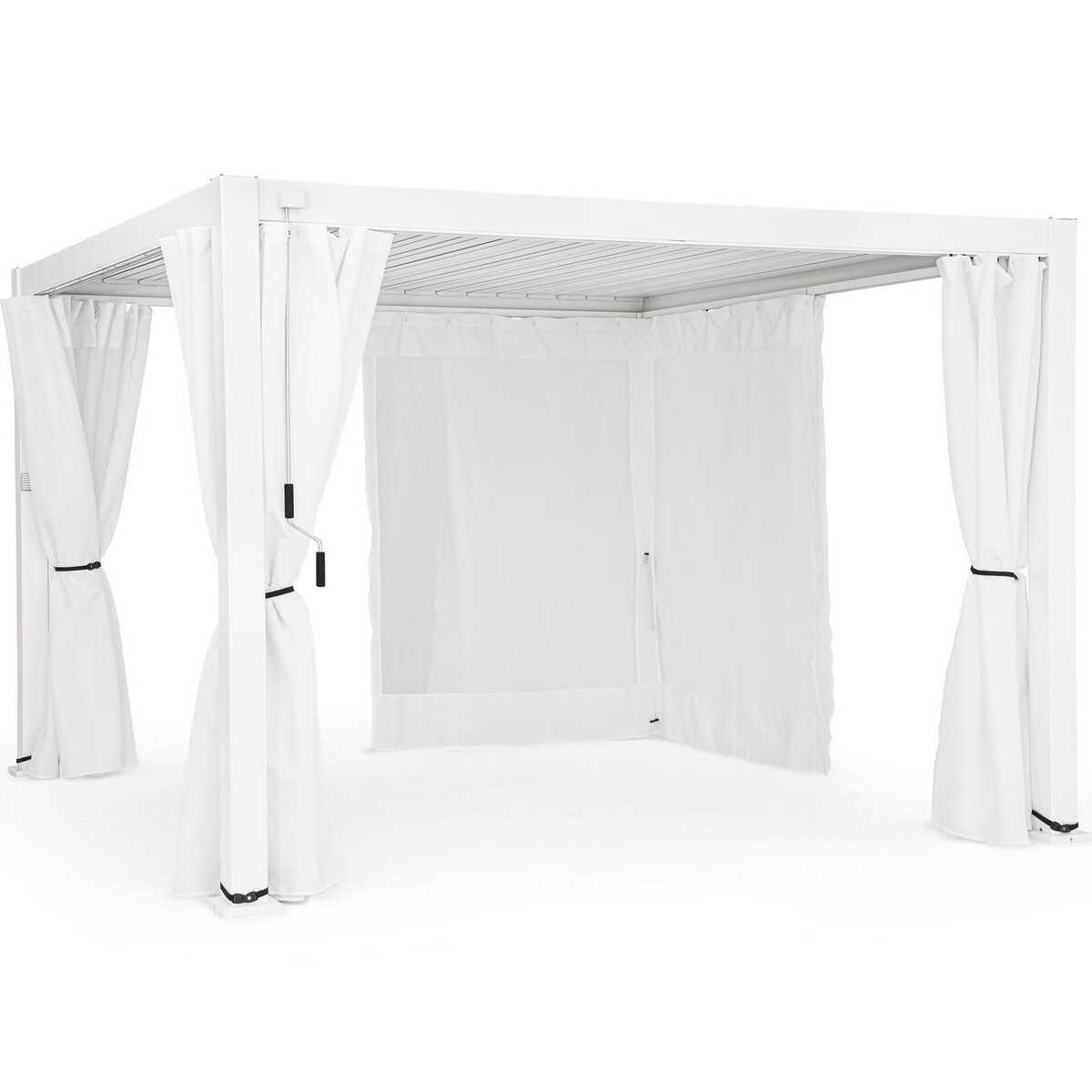 mutoni Padiglione da giardino Oceano bianco 300x400  