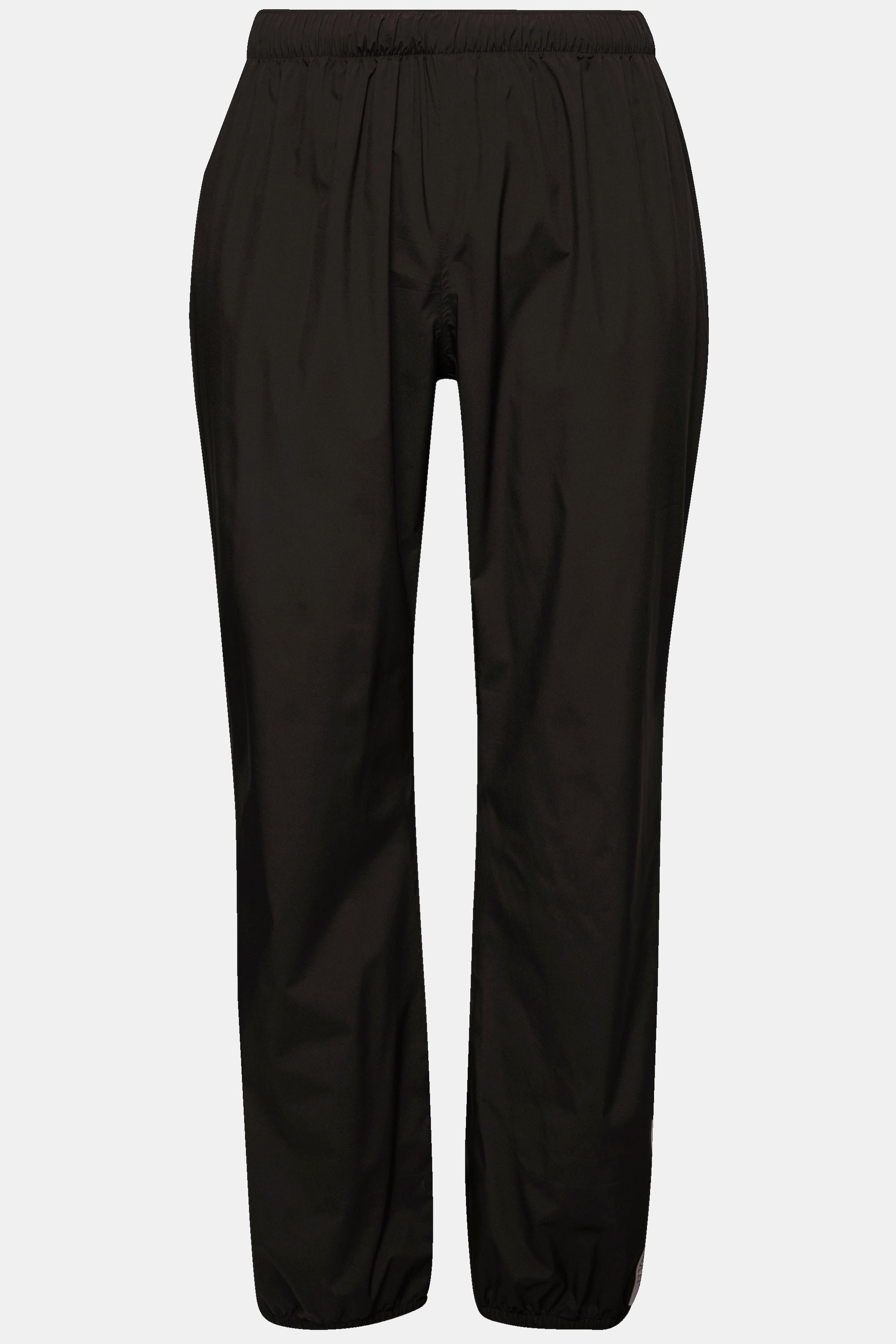 Ulla Popken Regenhose wasserdicht Reflektorpaspel Elastikbund  