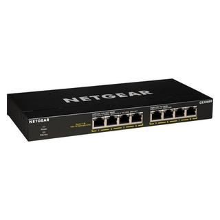 NETGEAR  8-Port Gb PoE+ Flex Switch fanless 