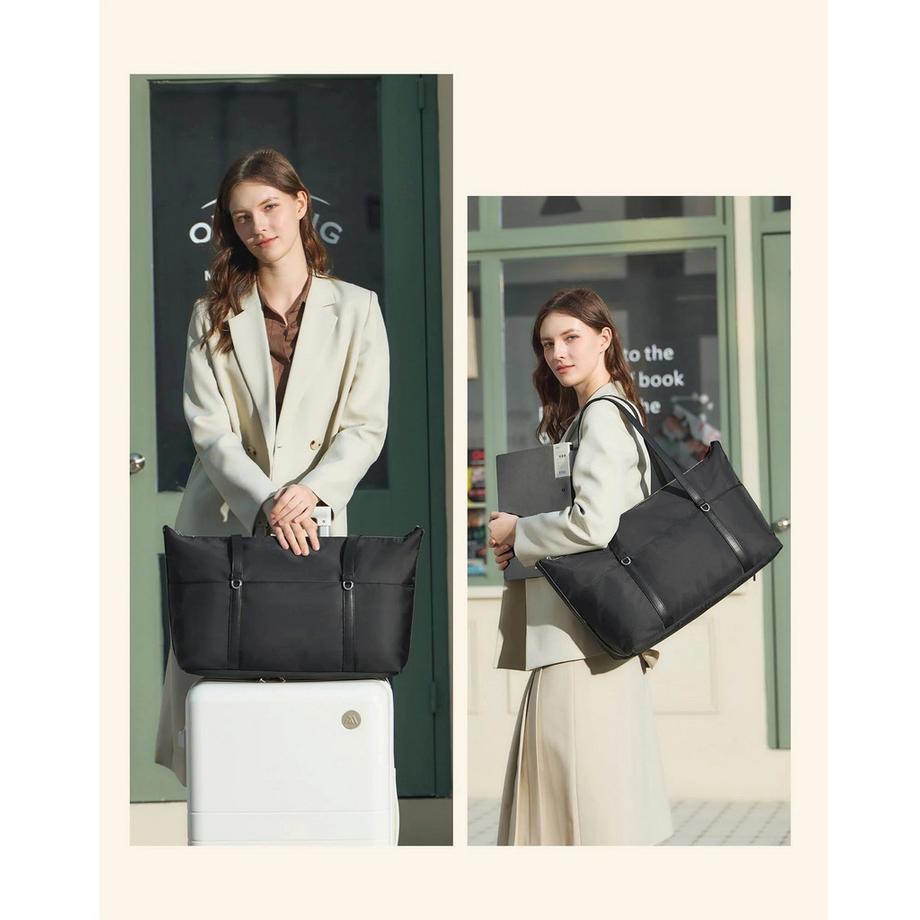 Only-bags.store Borsone da Viaggio con Scomparto Scarpe e Scomparto Umido  