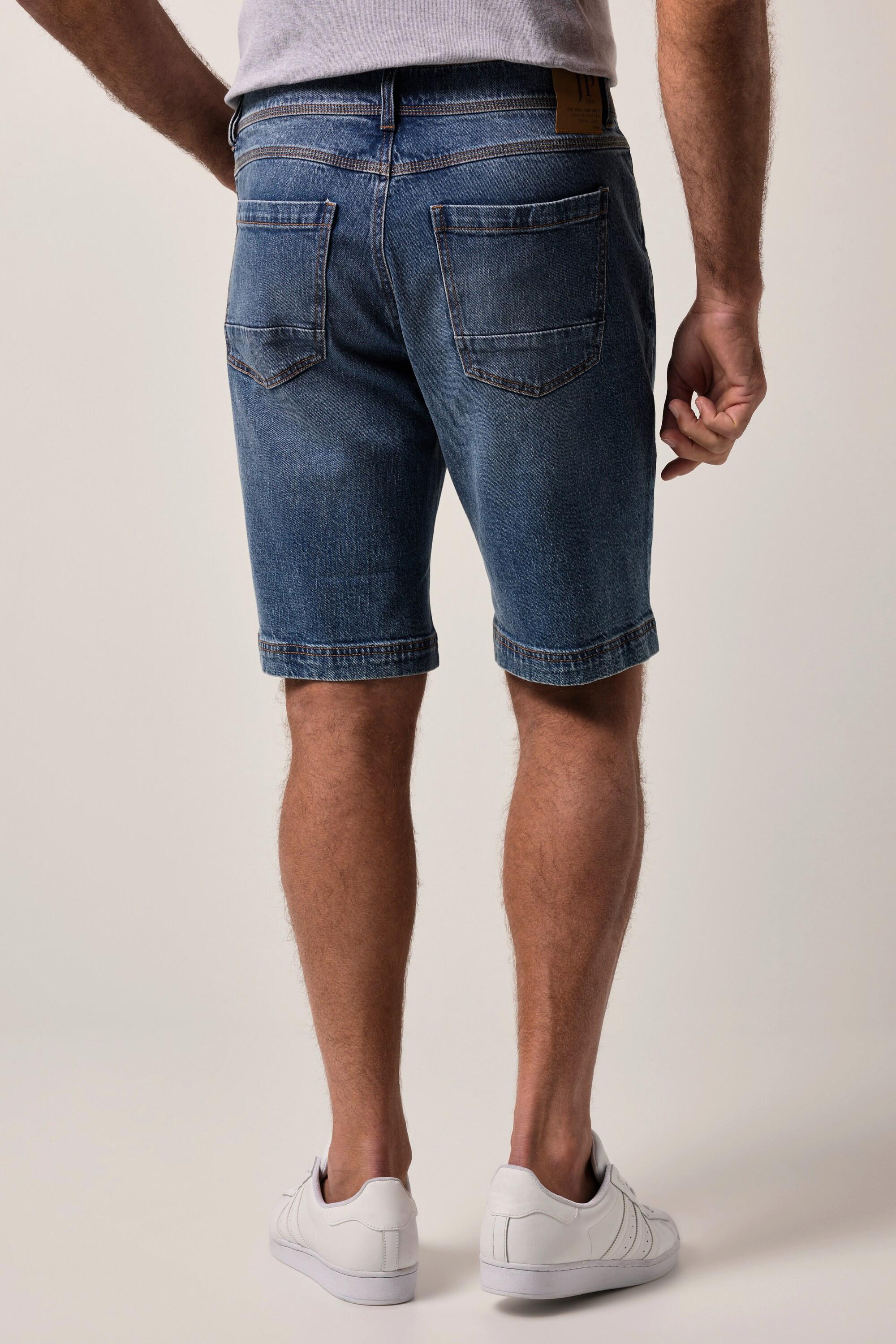 JP1880 FLEXNAMIC Denim Vintage Look Loose Fit 5-Pocket Bermuda Jeans  