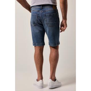 JP1880 FLEXNAMIC Denim Vintage Look Loose Fit 5-Pocket Bermuda Jeans  