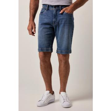 Jeans-Bermuda, Denim, FLEXNAMIC®, Vintage Look, Loose Fit, 5-Pocket