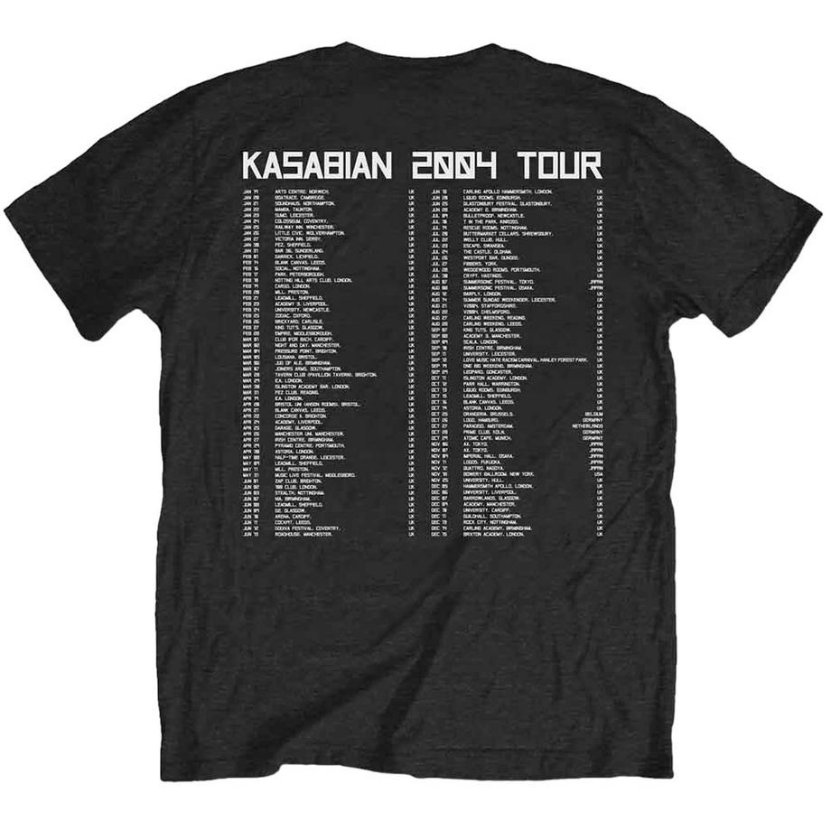 Kasabian Ultra Face 2004 Tour T-Shirt  