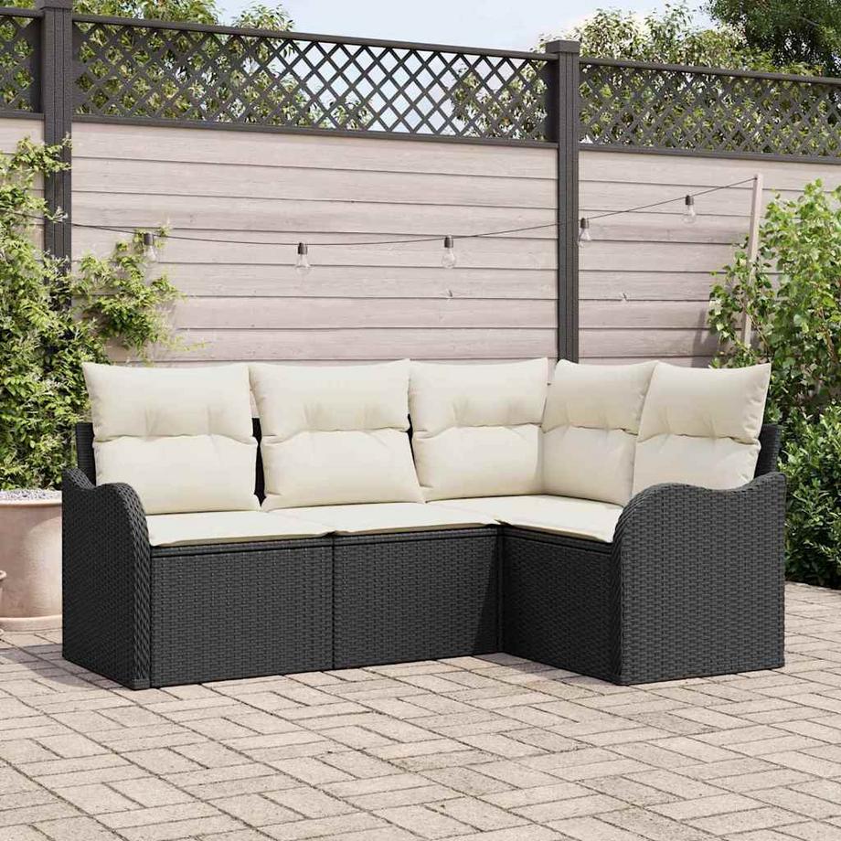 VidaXL Set da Giardino Polyrattan  