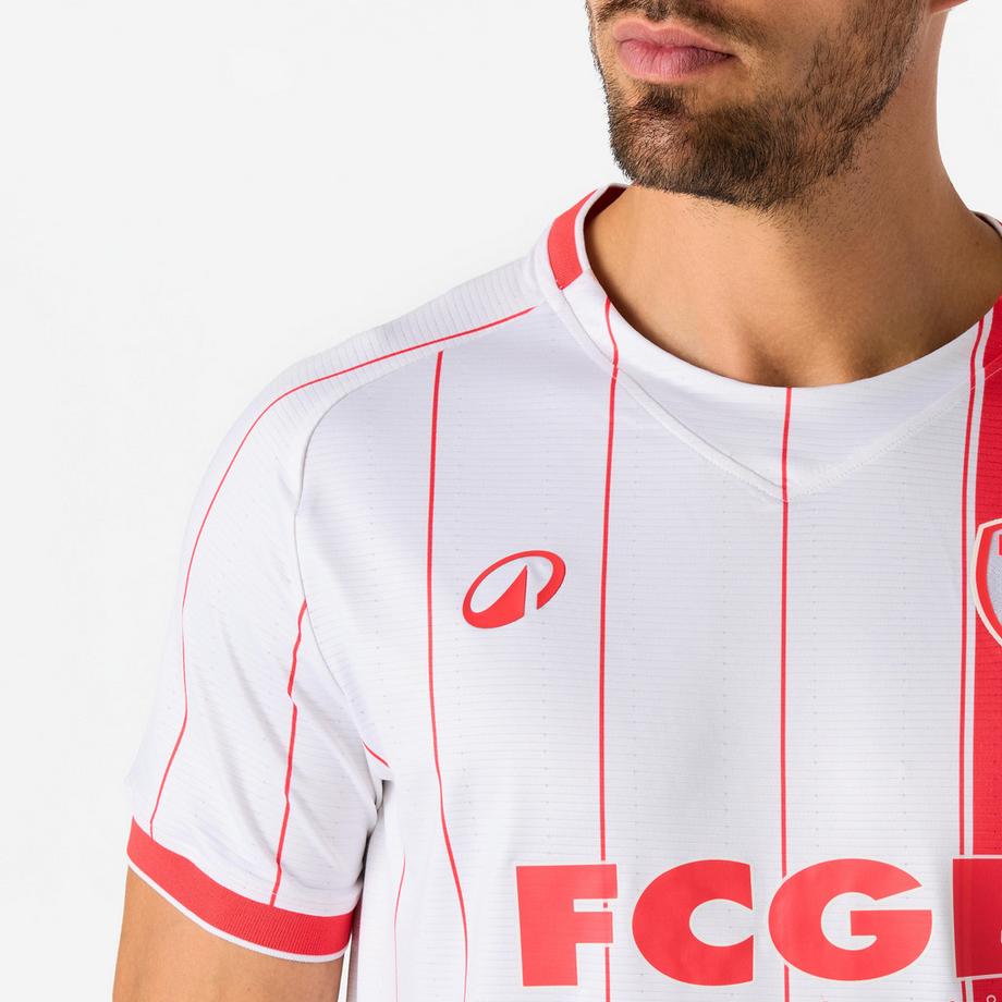 KIPSTA  Offizielles AS Nancy Lorraine Erwachsenen-Heimtrikot weiss Saison 26/27 
