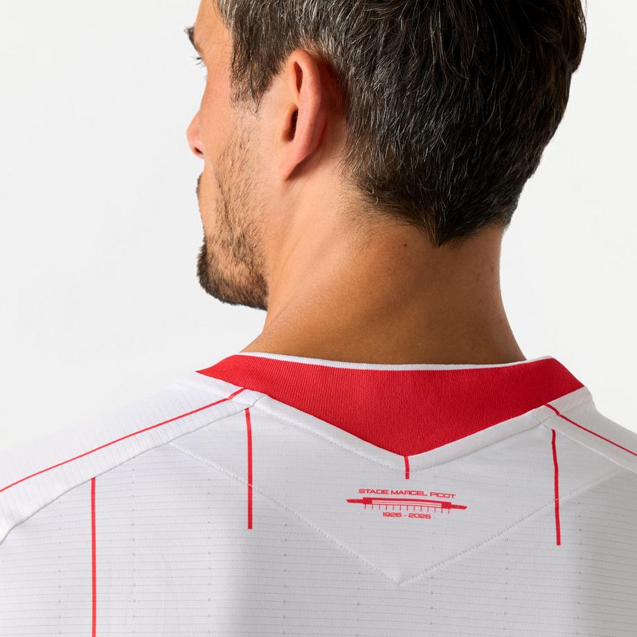 KIPSTA  Offizielles AS Nancy Lorraine Erwachsenen-Heimtrikot weiss Saison 26/27 