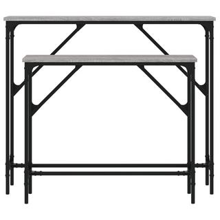 VidaXL Table console bois d'ingénierie  