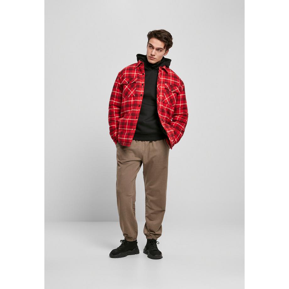 URBAN CLASSICS Giacca Plaid Quilted  