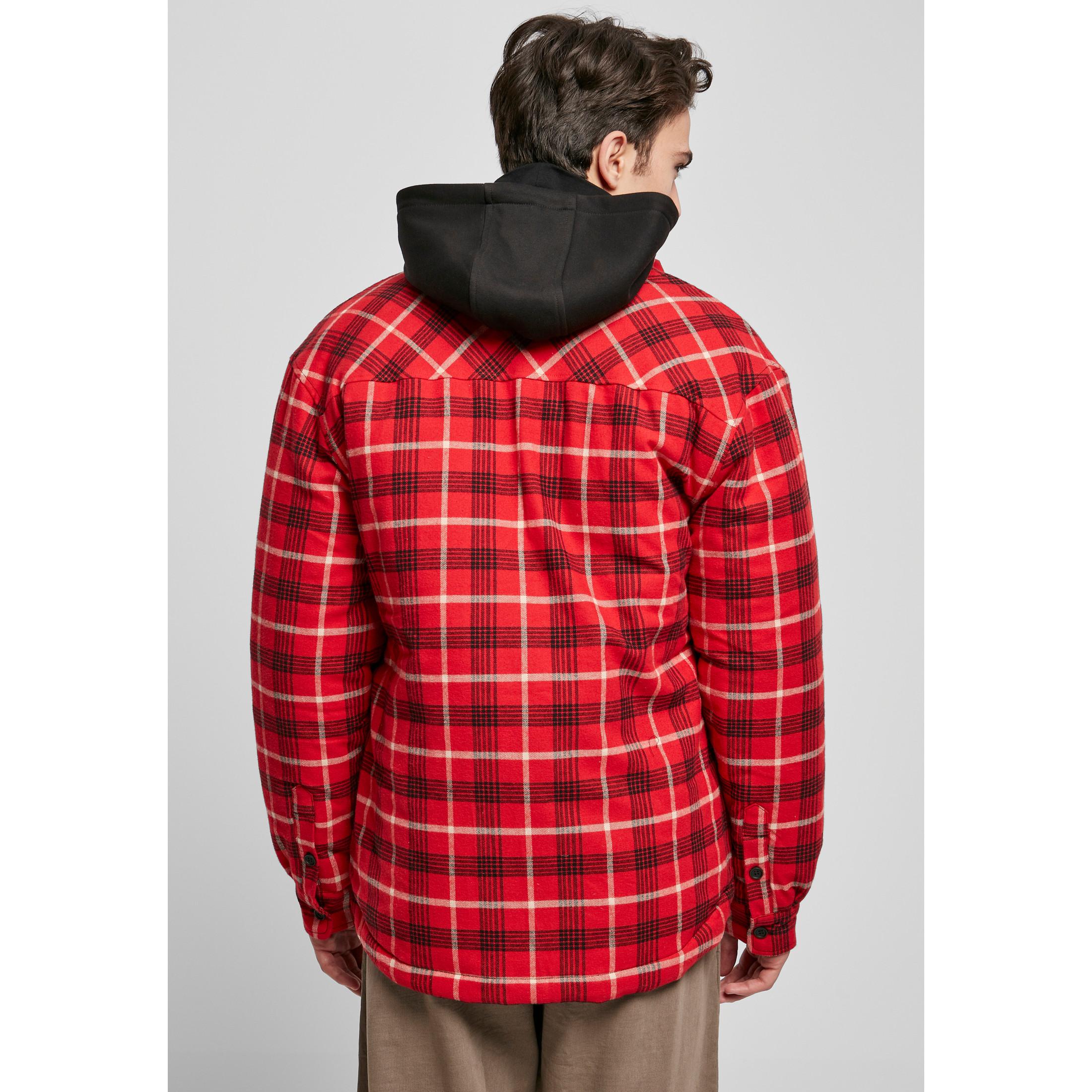 URBAN CLASSICS Giacca Plaid Quilted  