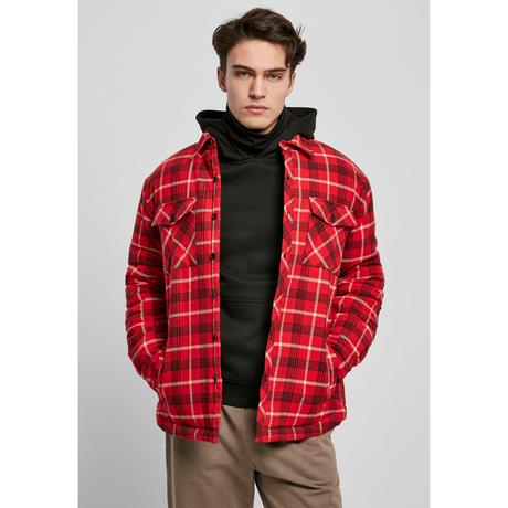 URBAN CLASSICS Giacca Plaid Quilted  