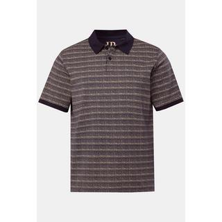 JP1880 Piqué Halbarm Alloverprint Poloshirt  