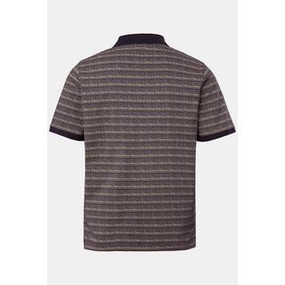 JP1880 Piqué Halbarm Alloverprint Poloshirt  