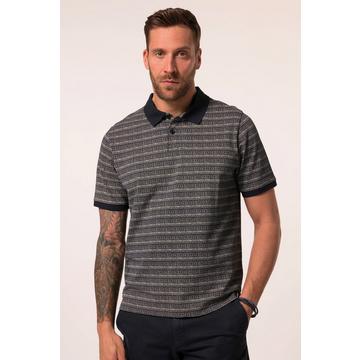 Poloshirt, Halbarm, Piqué, Alloverprint