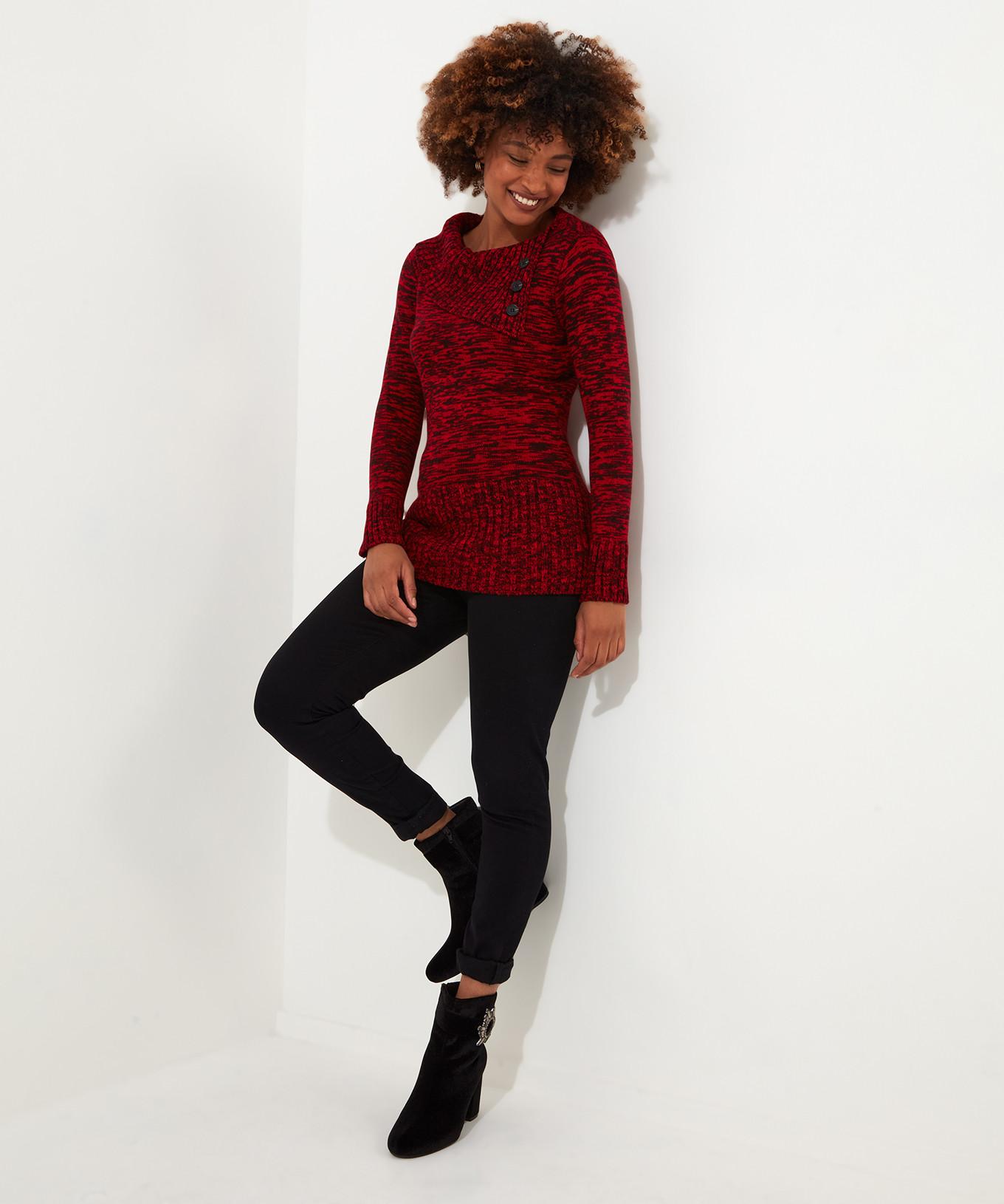 Joe Browns  Longline melierter Pullover 