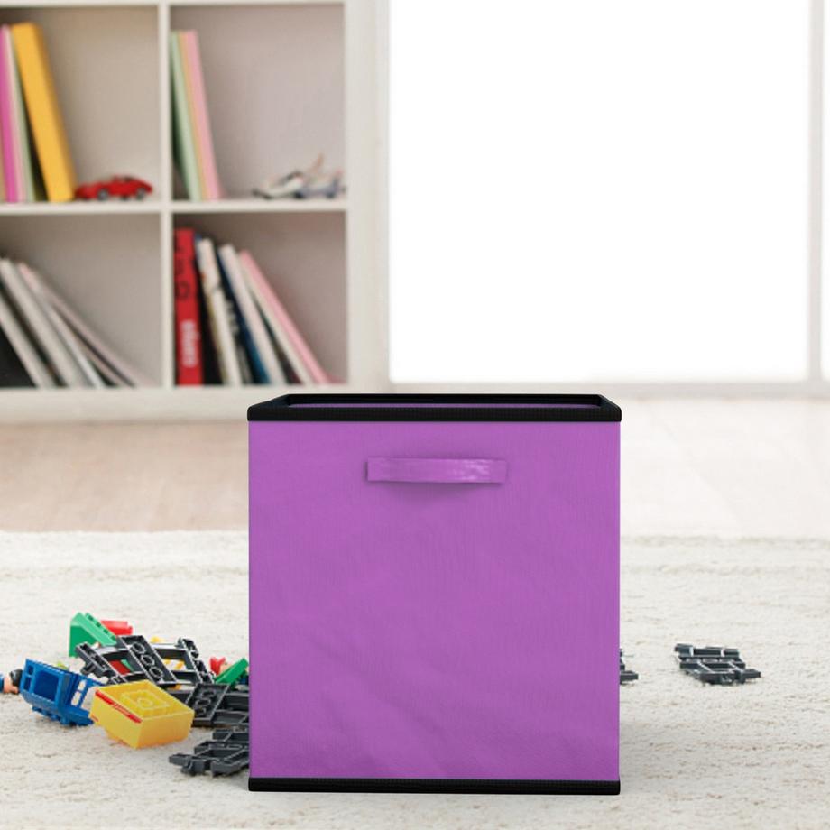 Intirilife Intirilife 6x faltbare Aufbewahrungs-Stoffbox  