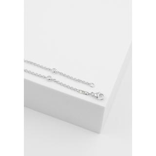 MUAU Schmuck  Bracelet Rundanker Weissgold 750 Diamant 0.078ct. 1.9mm, 19cm 