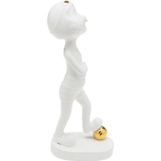 KARE Design Figura decorativa Ballgirl bianca 29  