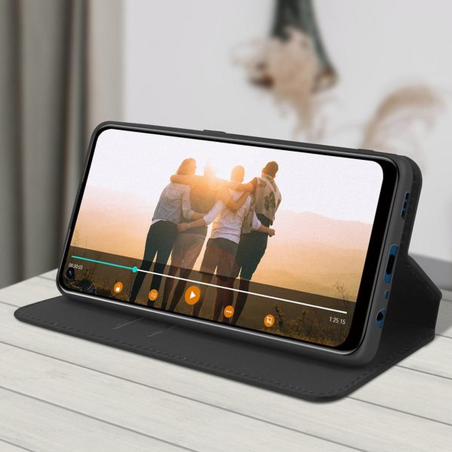 Avizar  Custodia Flip Oppo A53 / A53s nero 